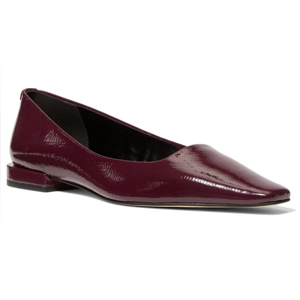 Elegant Burgundy Women's Flats